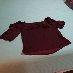 Off the shoulder blouse